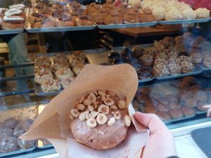 Nougat Love 😋 at Sammy's Berliner Donuts in Berlin