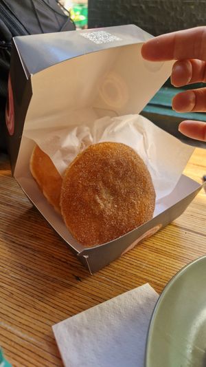 Take away jam donuts at Sammy's Berliner Donuts in Berlin