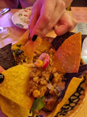 More vegan nacho deliciousness at Chiwawa Cantina in Gran Canaria