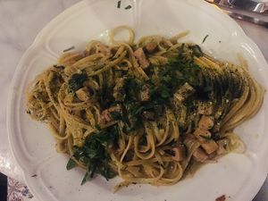 “Scallops" at Willow Vegan Bistro in New York City