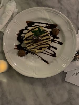 Cashew Cheesecake at Willow Vegan Bistro in New York City
