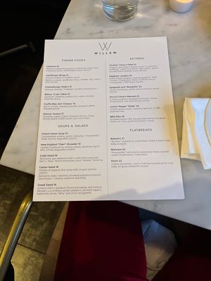   at Willow Vegan Bistro in New York City