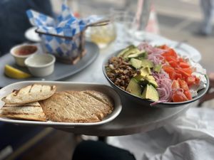 Cobb Salad with Chickens   at Willow Vegan Bistro in New York City