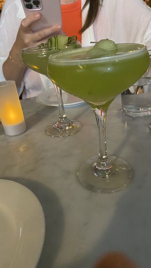 Delicious cocktails  at Willow Vegan Bistro in New York City