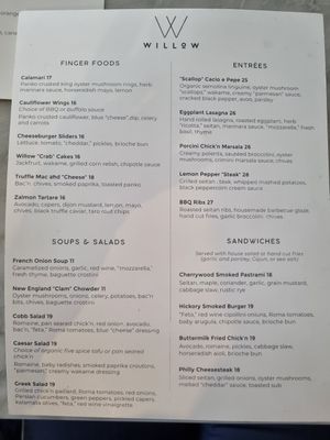  at Willow Vegan Bistro in New York City