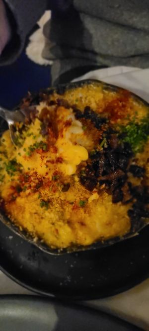 Truffle mac at Willow Vegan Bistro in New York City