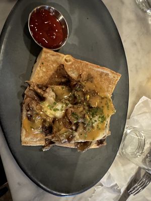 Vegan Philly cheese steak   at Willow Vegan Bistro in New York City