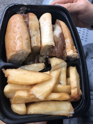 French dip  at Willow Vegan Bistro in New York City