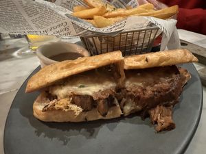  French Dip at Willow Vegan Bistro in New York City