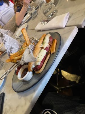 French dip  at Willow Vegan Bistro in New York City