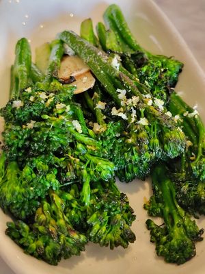 Broccolini at Willow Vegan Bistro in New York City