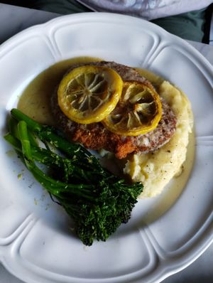 Chicken was sublime!!! at Willow Vegan Bistro in New York City