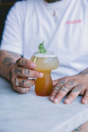 Cocktails at Willow at Willow Vegan Bistro in New York City