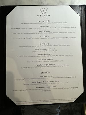 Entrees   at Willow Vegan Bistro in New York City