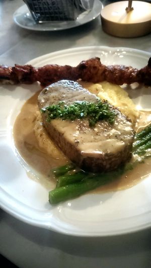 Steak at Willow Vegan Bistro in New York City