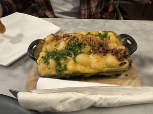 Truffle Mac and cheese - highly recommend  at Willow Vegan Bistro in New York City