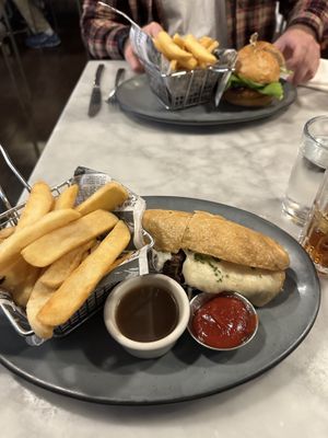 French dip sandwich  at Willow Vegan Bistro in New York City