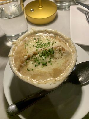 Some kind of soup  #Veganuary at Willow Vegan Bistro in New York City