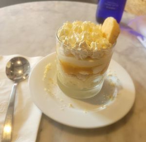 Banana pudding at Willow Vegan Bistro in New York City