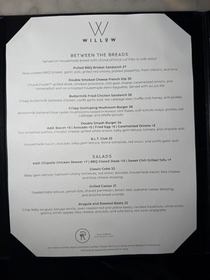   at Willow Vegan Bistro in New York City