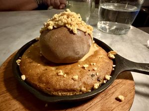 Chef’s Cookie Skillet  at Willow Vegan Bistro in New York City