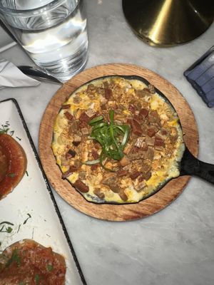 Smoked Mac n cheese - not very flavorful  at Willow Vegan Bistro in New York City