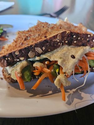 Guacamole and Sprouts 🥪 at Bronze Cafe - Summerlin in Las Vegas