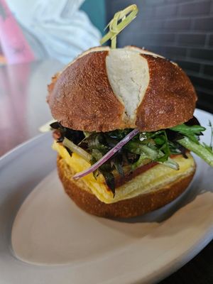 Breakfast sandwich at Bronze Cafe - Summerlin in Las Vegas