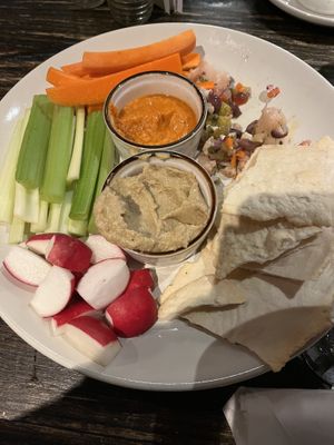 I forget what this appetizer is tbh, but it sure did the job.  at Zim's Cafe in Lexington