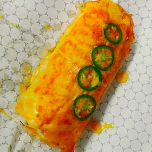 jalapeño cheese crust addition to your burrito (v) at Taco Rio in Harrison Hot Springs