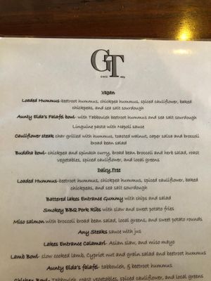 I thoroughly enjoyed the Buddha bowl (wanted cauliflower steak but they’d run out). at The Grand Terminus Hotel in Bairnsdale