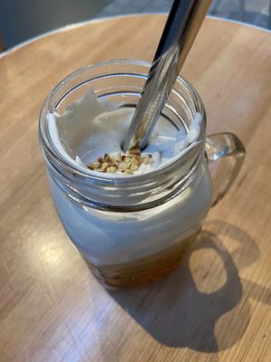 Four seasons tea with nut cream at NUTTEA - La Trobe St in Melbourne