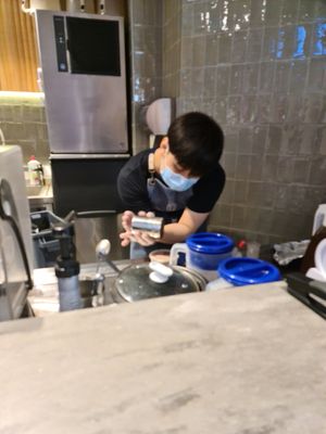 Each drink created indidually at NUTTEA - La Trobe St in Melbourne