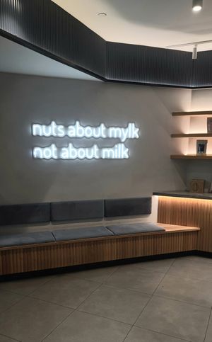 interior - seating area at NUTTEA - La Trobe St in Melbourne