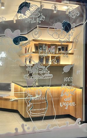 Front window   at NUTTEA - La Trobe St in Melbourne