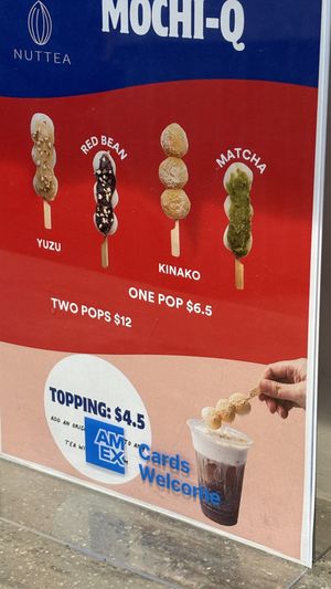 Options   at NUTTEA - La Trobe St in Melbourne