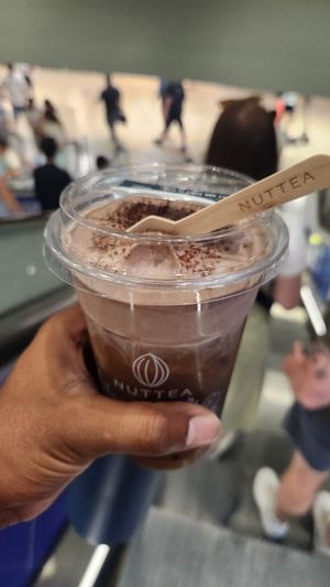 Hazelnut cream at NUTTEA - La Trobe St in Melbourne