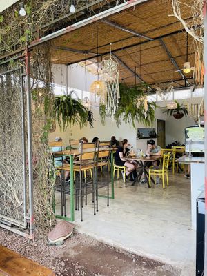 Inside area   at El Chante Verde in La Fortuna