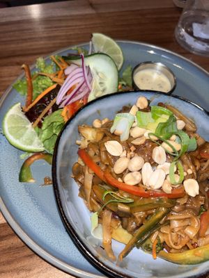 Vegan phad Thai  at El Chante Verde in La Fortuna