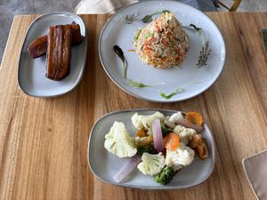 Chaufa w/ veggies   at El Chante Verde in La Fortuna