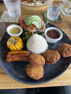 Falafel Casado   at El Chante Verde in La Fortuna