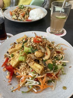 Lunch salad   at Nam in Cologne