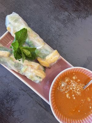 Summer rolls / fresh rolls   at Nam in Cologne