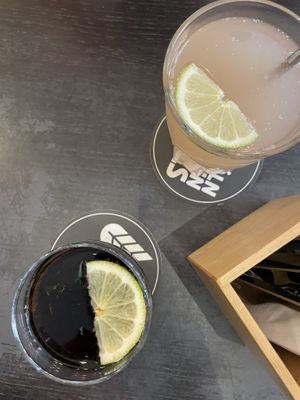 Rhubarb Schorle and Coke   at Nam in Cologne