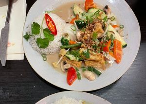 Erdnuss Tofu   at Nam in Cologne