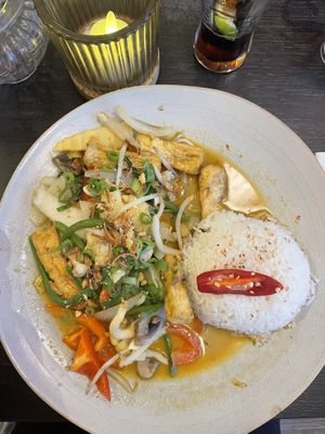 Best vegan curry   at Nam in Cologne