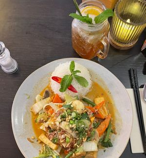 Lunch 11.9 plus lemonade   at Nam in Cologne