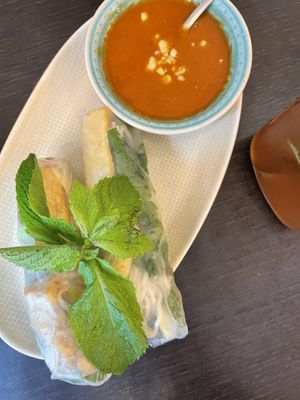 Summer rolls  at Nam in Cologne