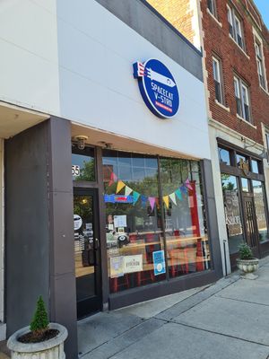 Spacecat V-stro at Spacecat V-stro in Ferndale