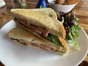 Lunch bag special BLT  at Spacecat V-stro in Ferndale